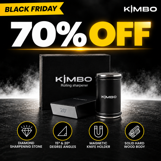 Kimbo™ Black Rolling Sharpener