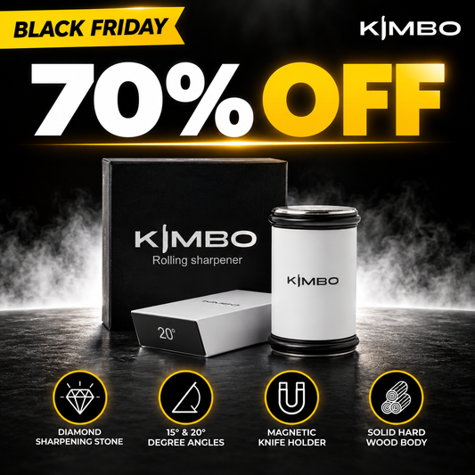 Kimbo™ Gun Metal Grey Rolling Sharpener