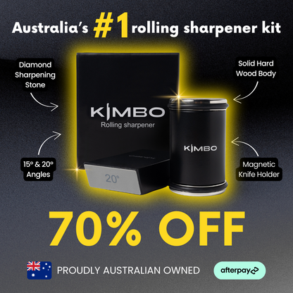Kimbo™ Black Rolling Sharpener