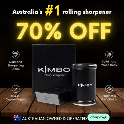 Kimbo™ Black Rolling Sharpener