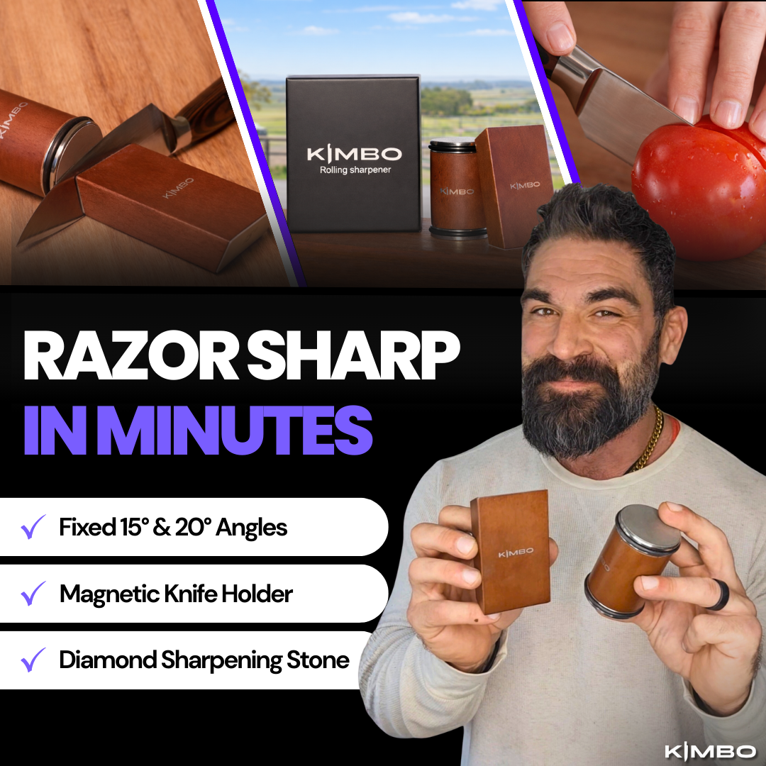 Kimbo™ Black Rolling Sharpener
