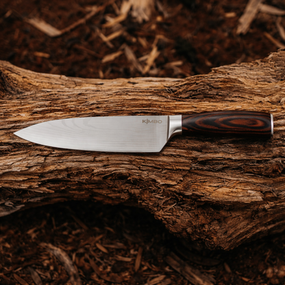 Hard Wood Rolling Sharpener & Chefs Knife